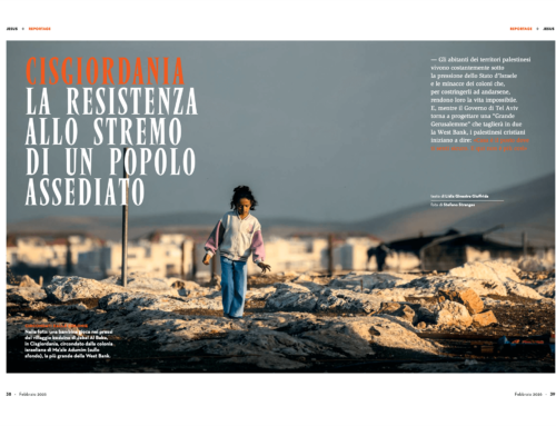 CISGIORDANIA – La resistenza allo stremo di un popolo assediato – Jesus Magazine feb. 2026